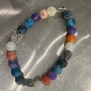 elastic beaded bracelet